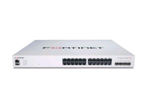 FortiSwitch-424E-POE Layer 2/3 PoE+ Switch with 10GE Uplinks