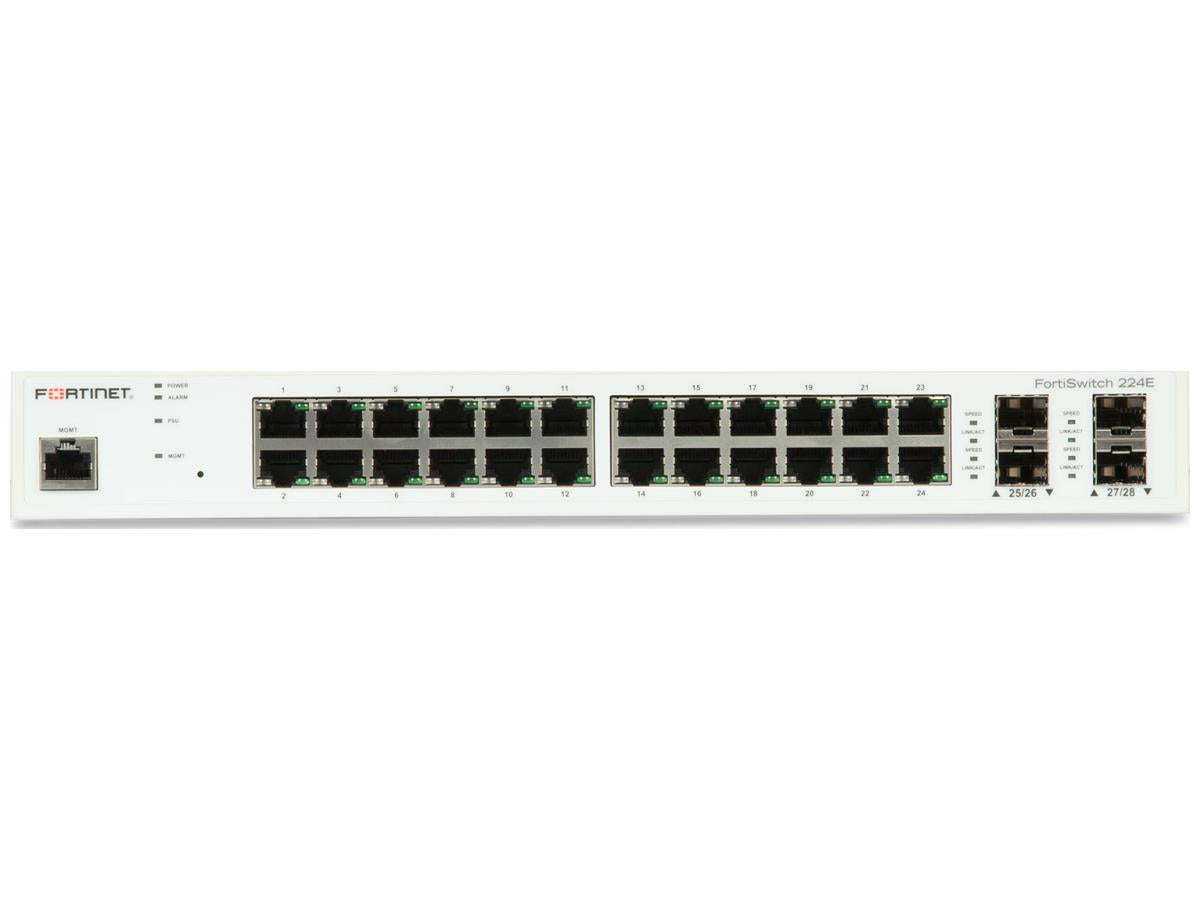 FortiSwitch-224E Layer 2/3 Managed Switch