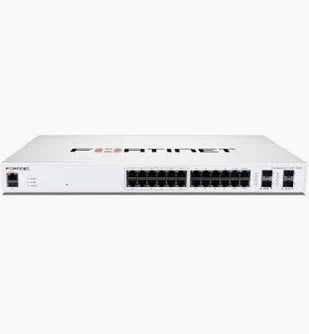 FortiSwitch-124G-FPOE Layer 2 PoE Switch